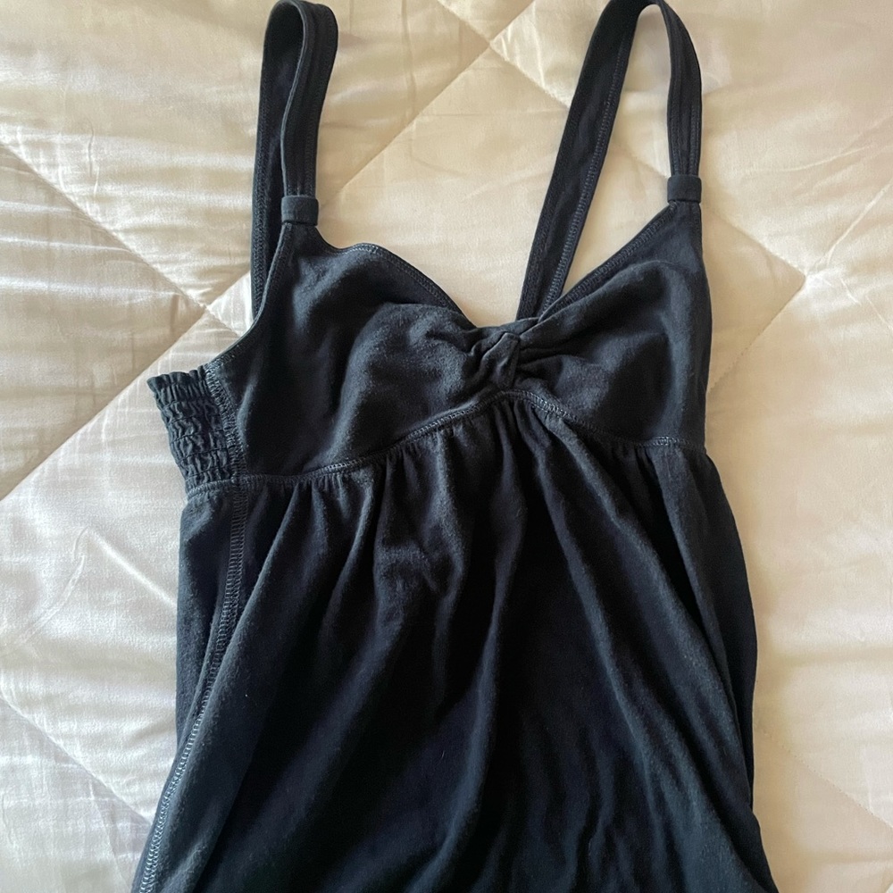 Abercrombie and Fitch vintage dark blue top